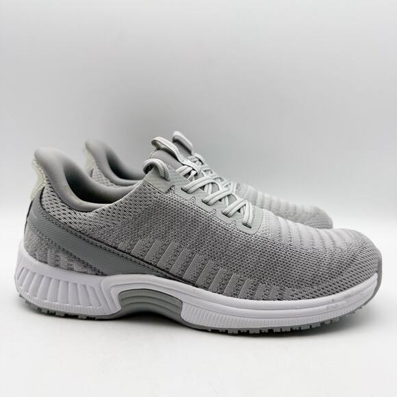 OrthoFeet Womens Kita Hands-Free Sneakers US 8M EU 38.5 Gray Athletic GUC - Picture 3 of 14